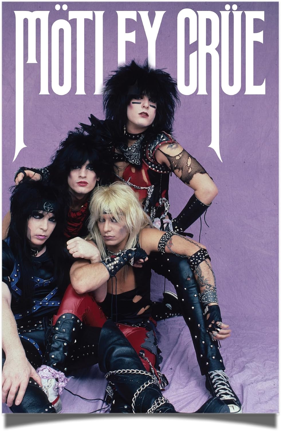 Desert Cactus Motley Crue Poster 11 x 17 Inch Room Office Décor Decoration Official Fan Gear (11x17 inch,Design 11, Paper)