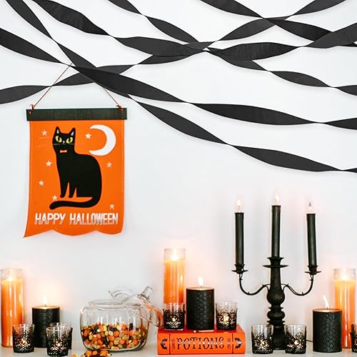 Miniatura 5 de Rollo de papel crepé para decoración de cumpleaños, boda, festival, graduación, colorido fondo de fiesta de Candyland, suministros de bricolaje,