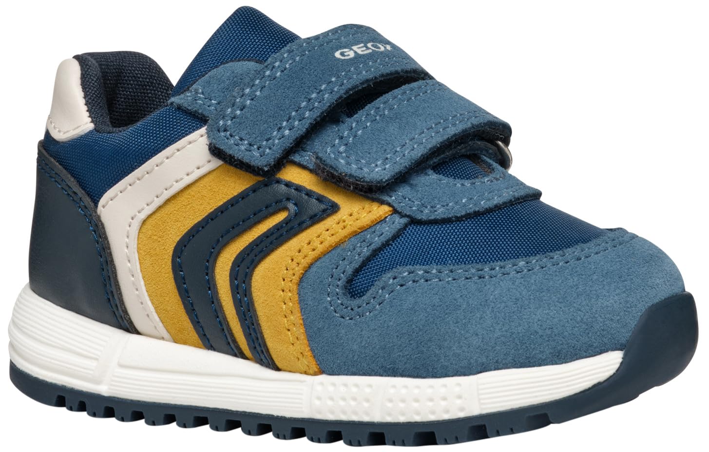 Geox B ALBEN BOY A, Sneaker, Blue