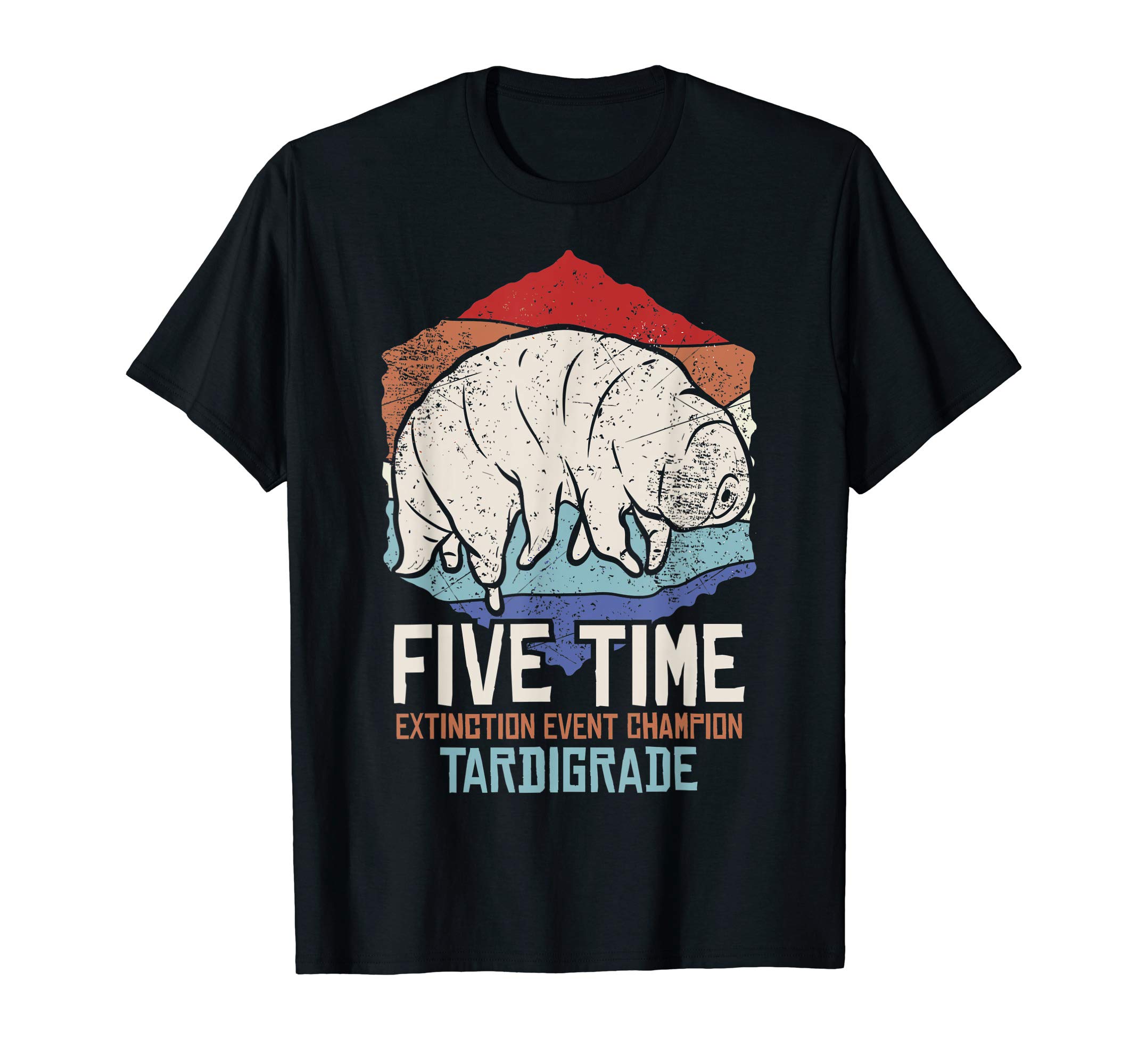 Tardigrade Water Bear Extinction Event Champion print T-Shirt