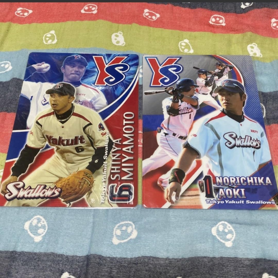 Amazon.co.jp: 東京ヤクルトスワローズ 宮本慎也 青木宣親B5判 下敷き 