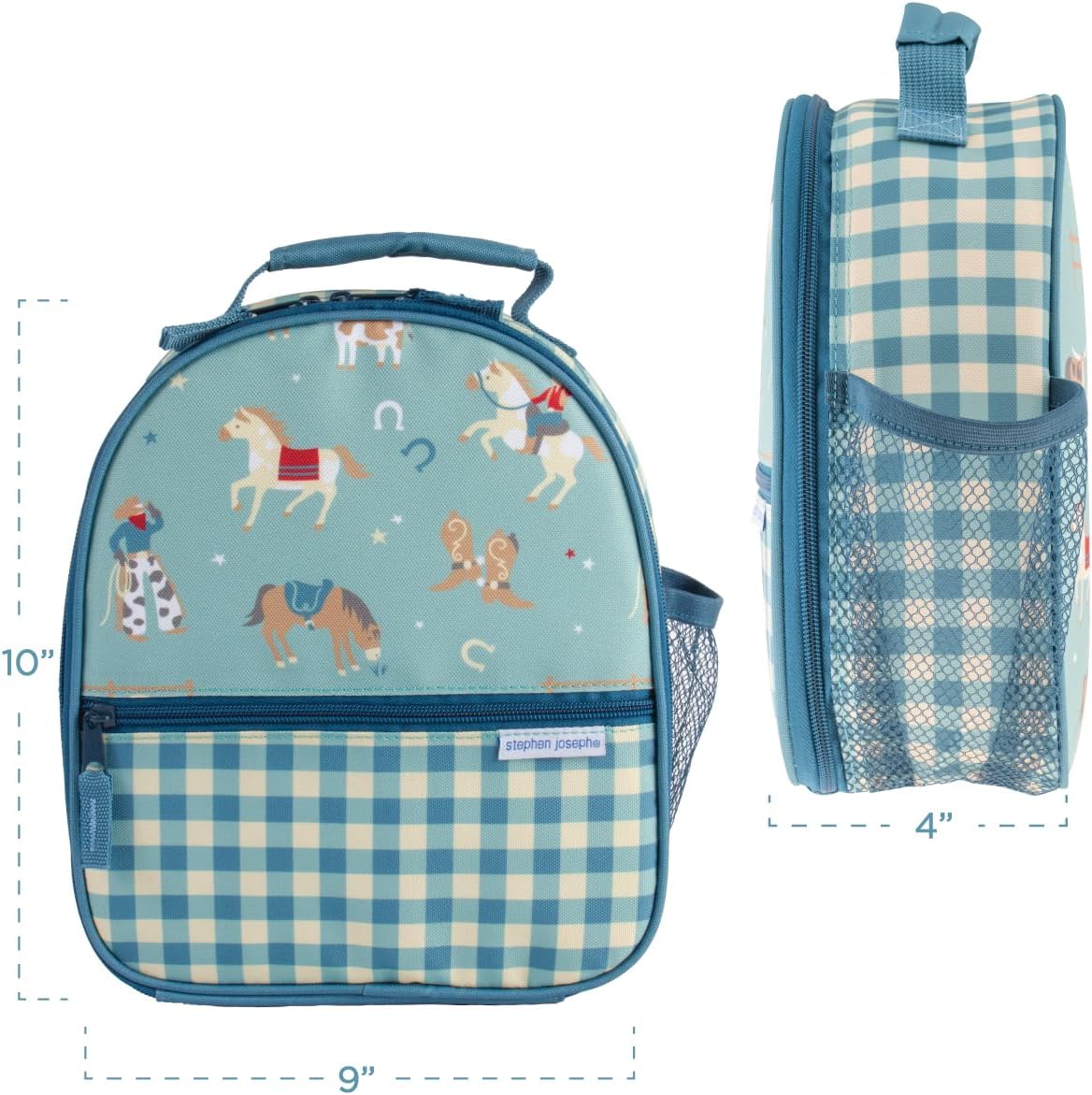 Stephen Joseph All Over Print Lunch Box, Western - Image 3