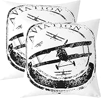 Vista 15 de Fundas de almohada de vuelo de dibujos animados para niños, fundas de almohada de 18 x 18 pulgadas, juego de 2 fundas de almohada suaves