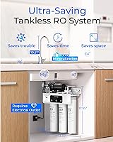 Vista 2 de Waterdrop WD-T3-M - Filtro de agua de ósmosis inversa de remineralización, sistema de ósmosis inversa de 9 etapas, sistema de filtración de agua RO