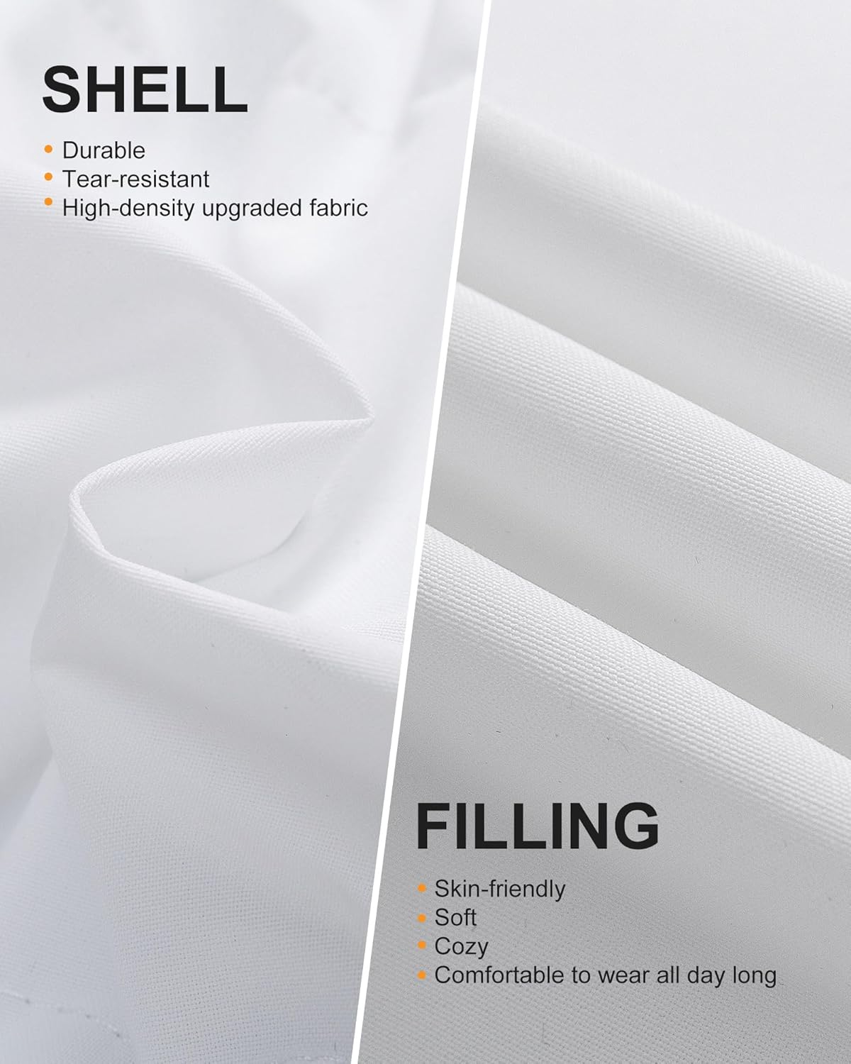 Chrisuno Men's Winter Coat Waterproof Warm Puffer Jacket Quilted Insulated Bubble Jackets with Hood - Image 5