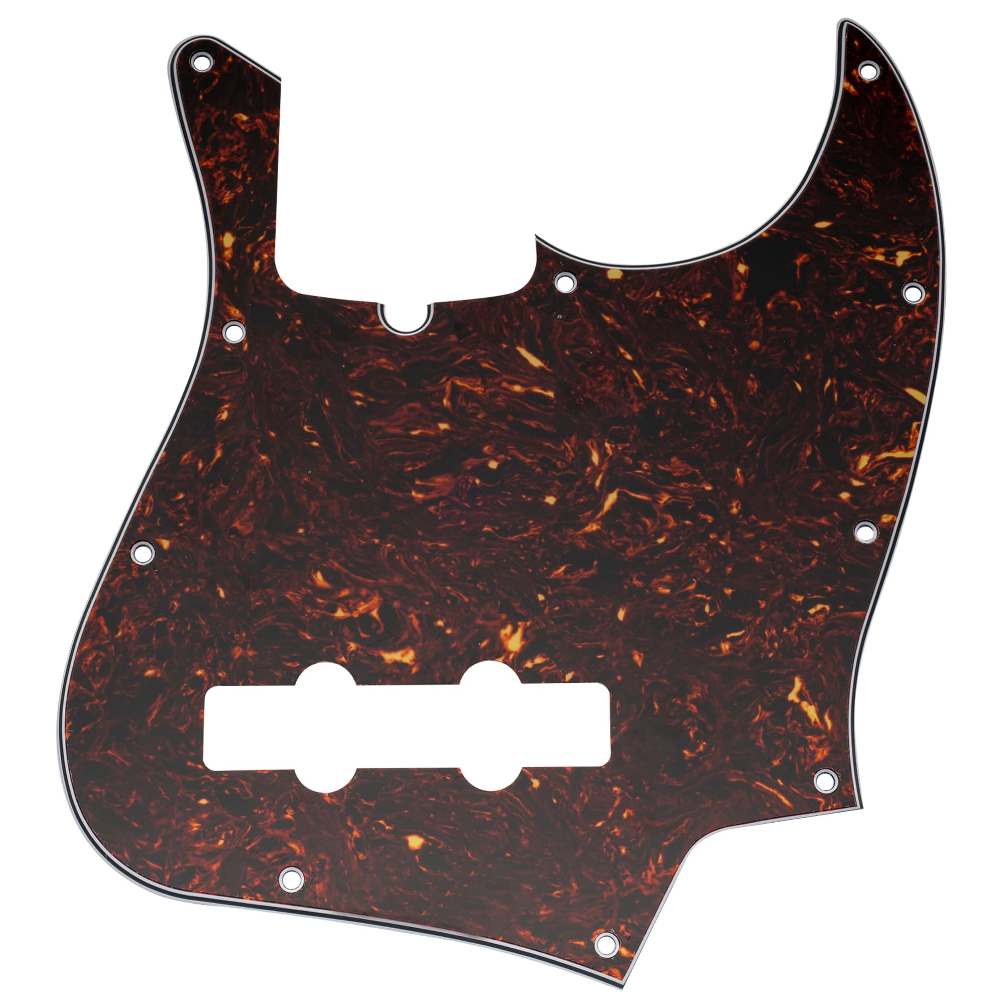 Amazon.com: Musiclily Pro 10 Hole J Bass Pickguard for 4 String