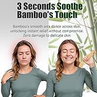 Vista 2 de Renook 3 PCS Back Scratcher,17" Strong Sturdy Self-Massager Therapeutic Bamboo Wooden Back Scratchers for Scratching Itches,Best Gift for Father's