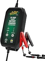 Battery Tender Power Tender 10A/2A 12V Waterproof Battery Charger Maintainer for Lead-Acid, AGM, Gel & Lithium - IP67, Fast Charge & Power Supply