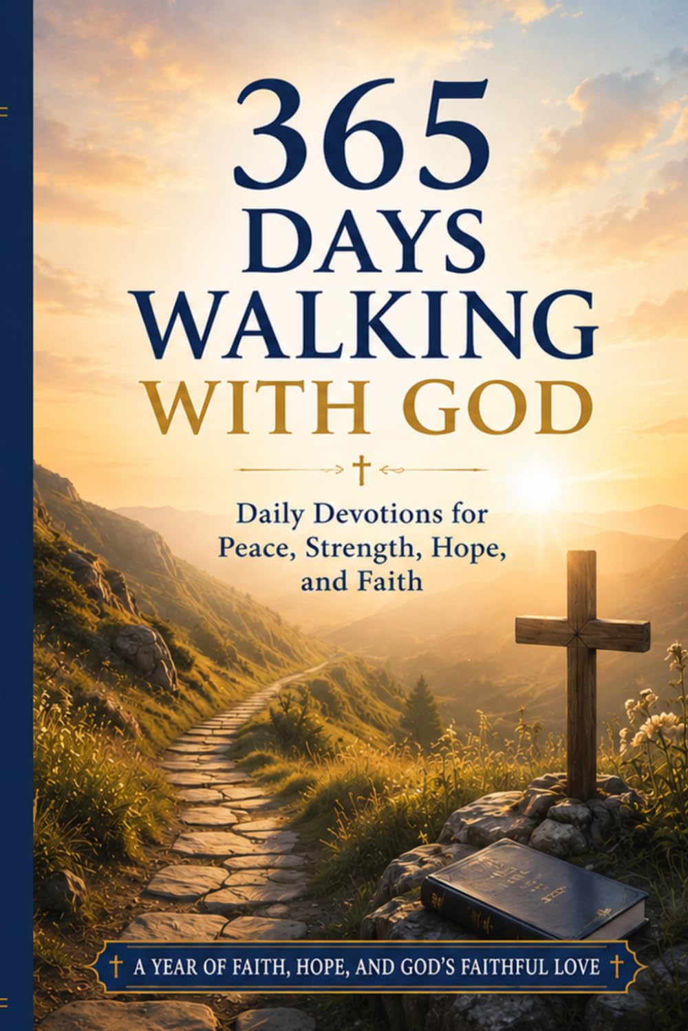 365 Days Walking With God: Daily Devotions for Peace, Strength, Hope, and Faith