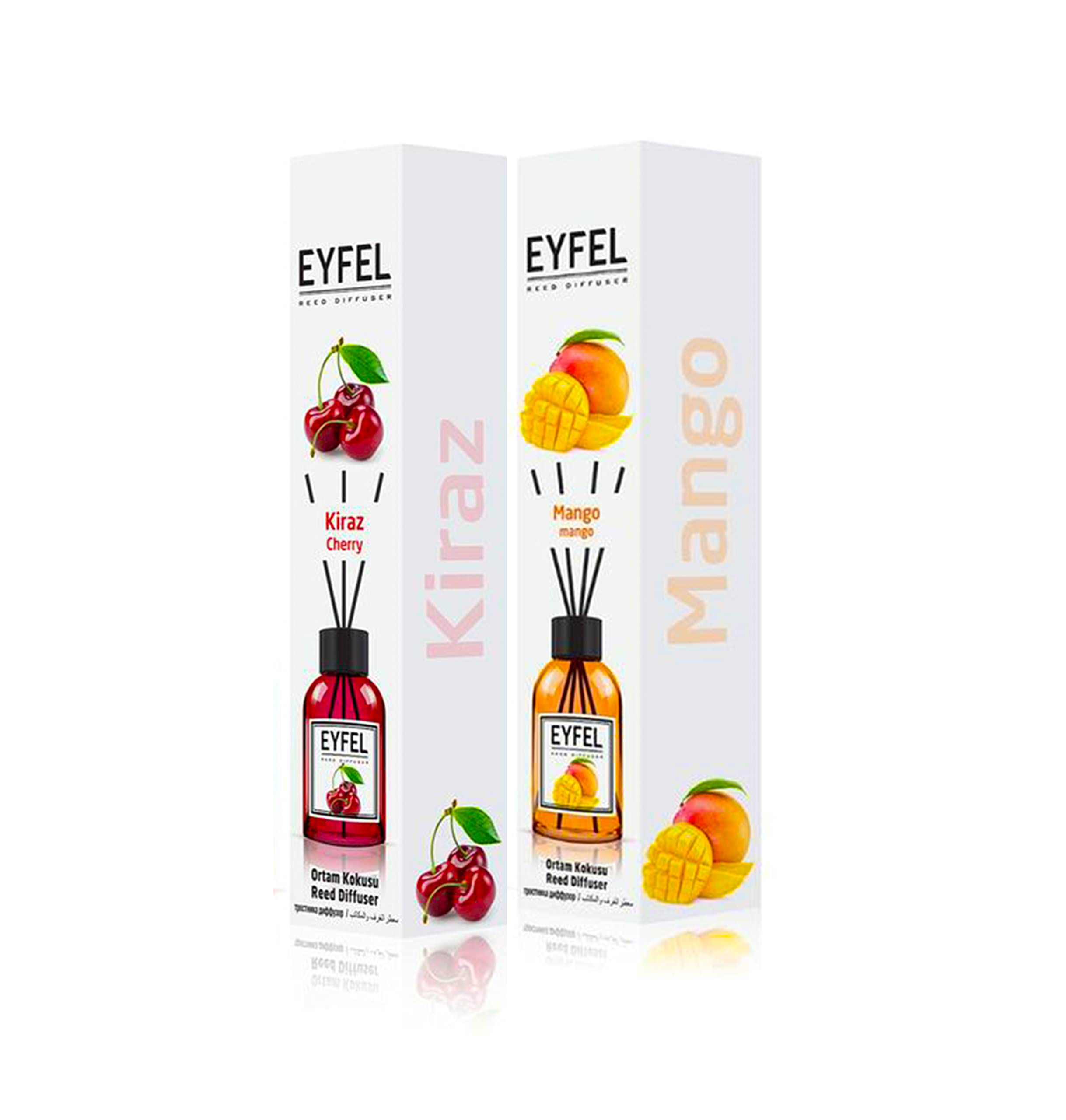 EYFEL REED DIFFUSER - CHERRY & MANGO COMB0 120ML