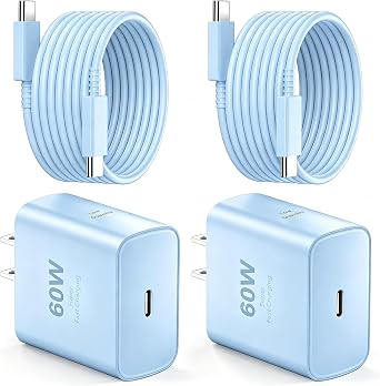 60W Super Fast Charger USB C, Type C Android Phone Charger Fast Charging