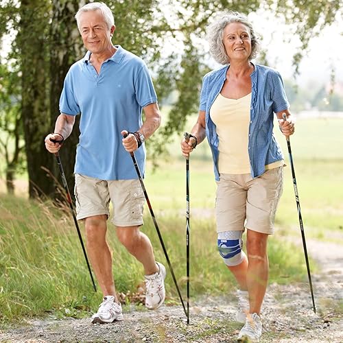 Miniatura 7 de Bauerfeind GenuTrain - Rodillera derecha A3 - Rodillera de compresión de punto transpirable para aliviar el dolor y la hinchazón de la osteoartritis