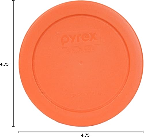 Vista 18 de Pyrex - Cubierta redonda para recipiente de cristal con capacidad para 2 tazas #7200-PC para tazones de cristal Azul