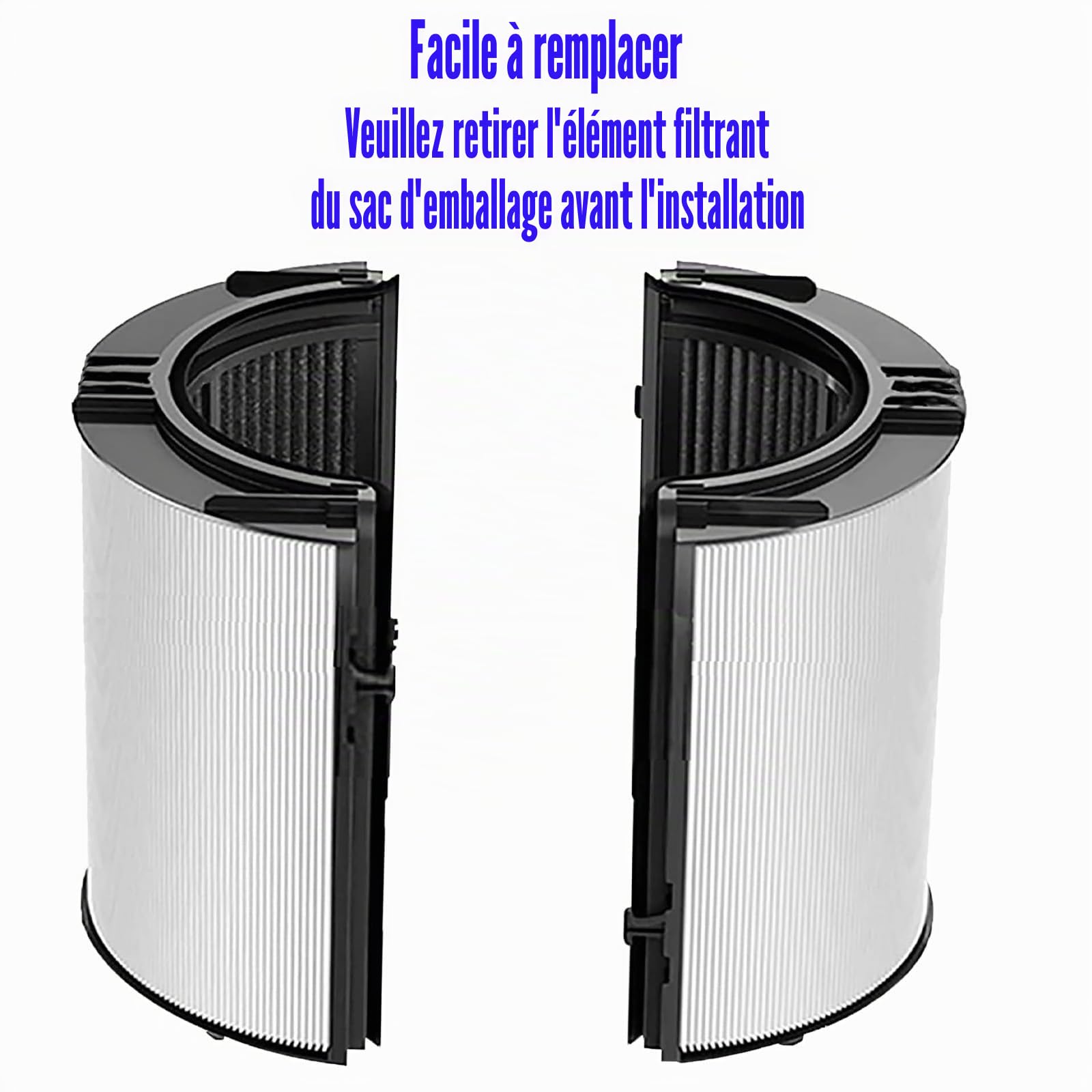 Filtre de rechange pour purificateur d'air Dyson HP06 TP06 HP07 TP07 HP09 TP09 PH01 PH02 | Filtre HEPA 3 en 1 et filtre à charbon actif 970341-01 965432-01