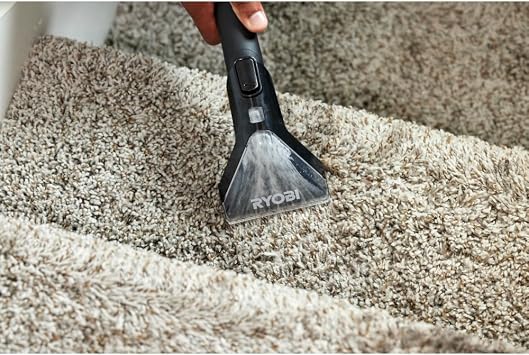RYOBI ONE+ HP 18V Brushless Cordless SWIFTClean Mid-Size Spot Cleaner with 4.0 Ah Battery and Charger, AVERAGE, GREEN, PBLHV704K