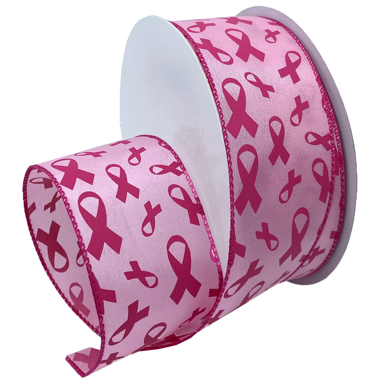 Ruban rose en polyester pour décorations de mariage et fêtes élégantes