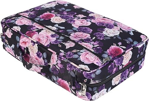 Miniatura 2 de Shulaner Estuche para lápices con capacidad para 480 lápices de colores o 320 bolígrafos de gel de colores con cierre de cremallera, bolsa