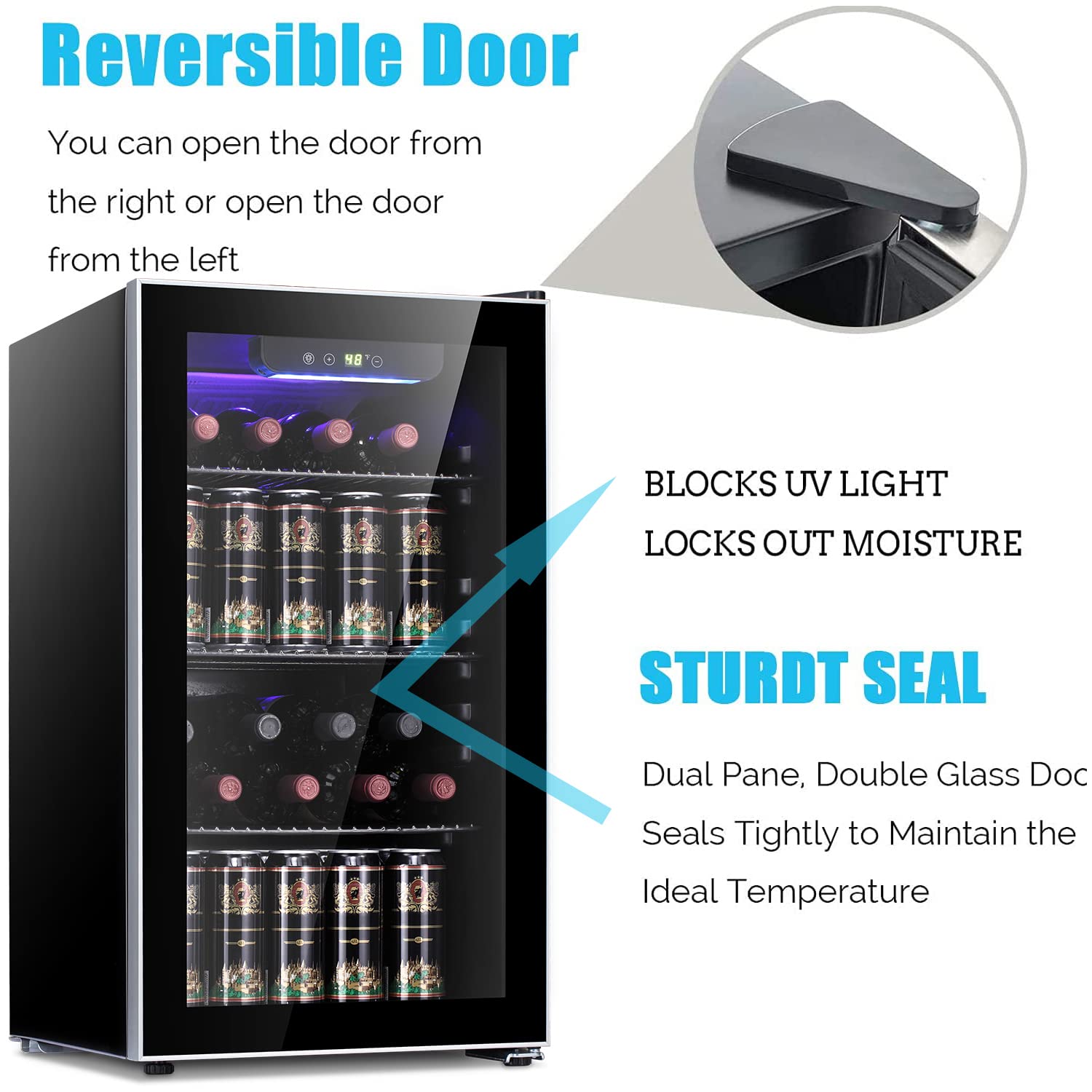 Buy Antarctic Star 3.2cu.ft Bottle Wine Beverage