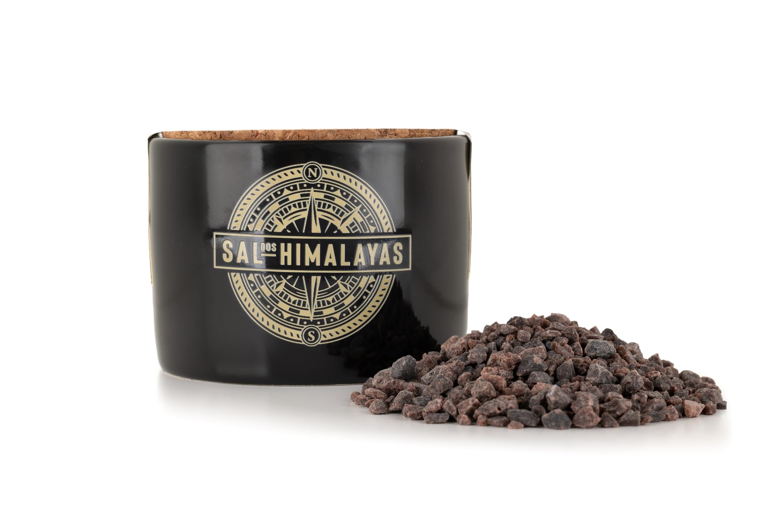 Tris di Sali Gourmet – Fior di Sale Portoghese, Rosa dell’Himalaya e Nero dell’Himalaya – Confezione da 3 x 150 g – Sali Naturali da Cucina e da Finitura