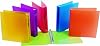 Filexec 3 Ring Binder, 1.5 Inch Capacity, Frosted, Letter Size, 6 Count Pack of 1 Blueberry, Strawberry, Grape, Lemon, Lime, Tangerine 50160-6493
