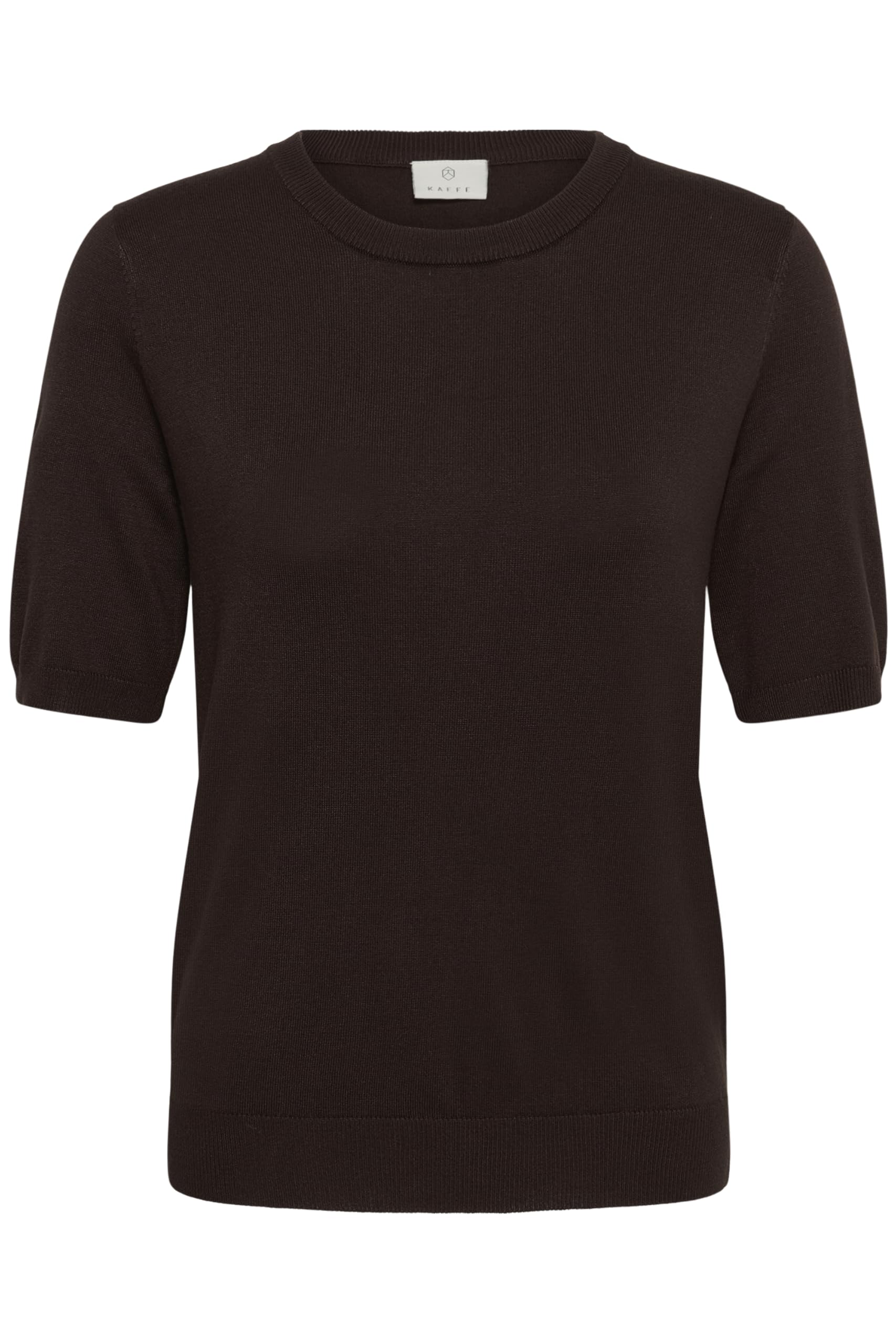 Kaffe Women's Marron Round Neck Sweater Lizza