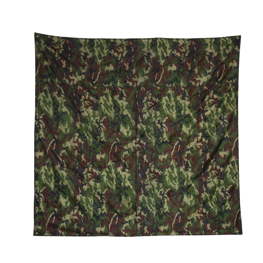 Tarp Camouflage Étanché Multifonction – Abri Camping, Tente Anti-Pluie, Tapis Pique-Nique Ultra-Léger