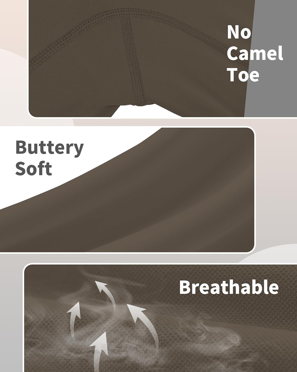 Women Straight Leggings Bottoms Wide Leg Pants High Waist Stretchy Comfy No Front Seam Yoga Workout Gym Pants - Image 5