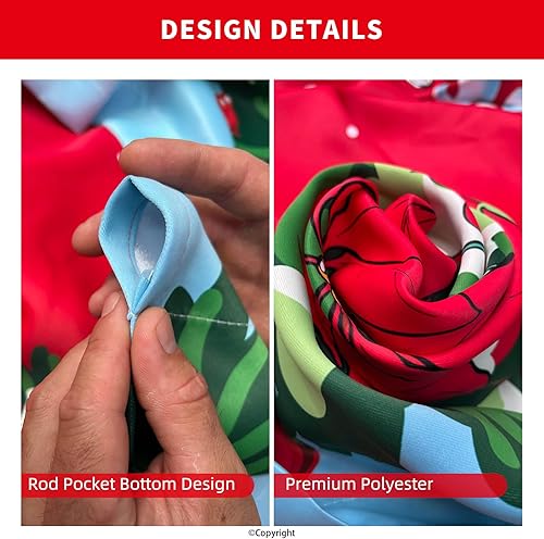 Miniatura 7 de Cortinas navideñas de Papá Noel para sala de estar, 52 x 84 pulgadas, 2 paneles con ojales, decoración de tela impresa, cortinas opacas con