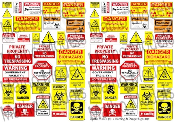Amazon マソモデル 1 35 警告サイン 注意喚起ポスターセット 情景アクセサリー Mh ホビー用素材 通販 Amazon マソモデル 1 35 警告サイン 注意喚起ポスターセット 情景アクセサリー Mh ホビー用素材 通販