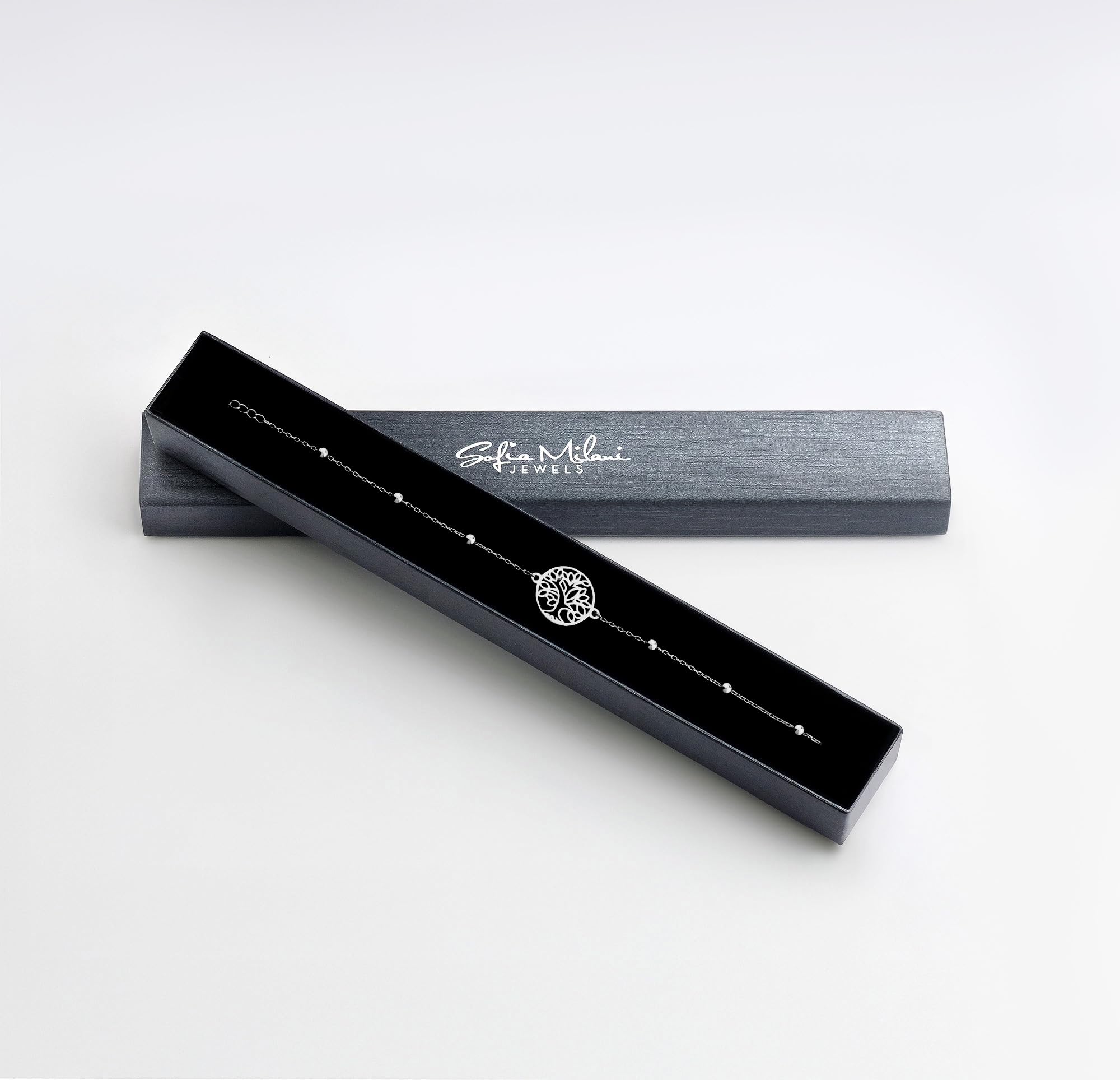Sofia Milani - Damen Armband 925 Silber - Baum des Lebens Anhänger