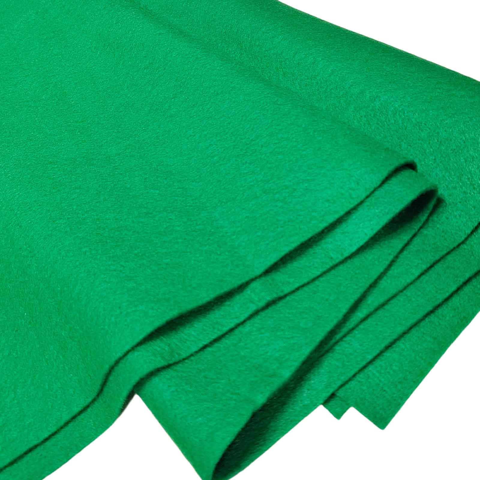 Jtnohx Green Felt, Felt Fabric for Crafting Soft Fabric Sheets for Art and Sewing Projects 1.4mm Thick 91x225CM Flexible - Image 4