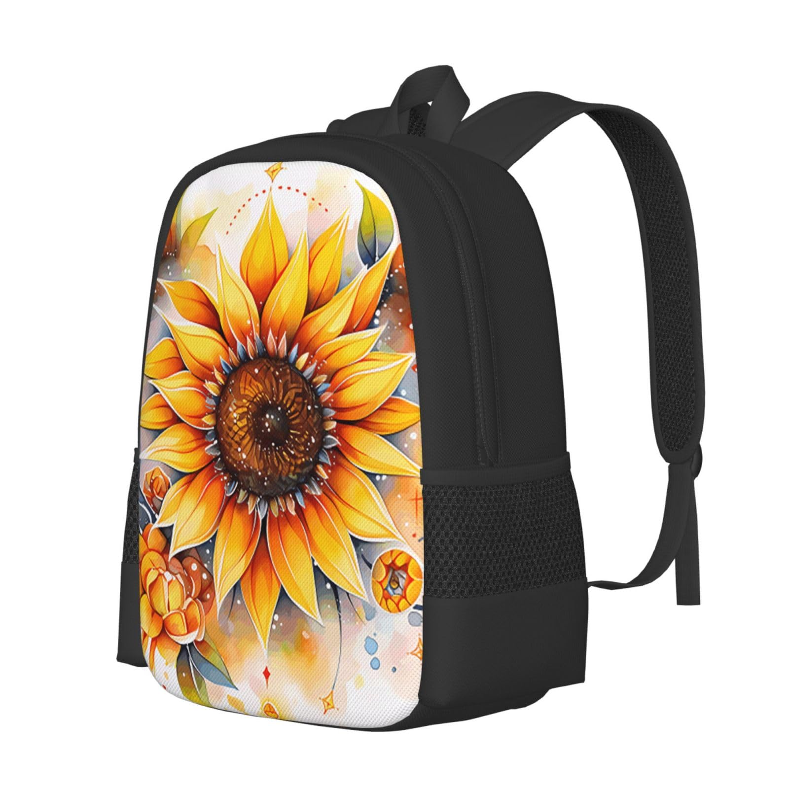 Dolphins Sun Joy Rucksack Unisex 15,6 Zoll Laptop Schwarz Oxford Daypack