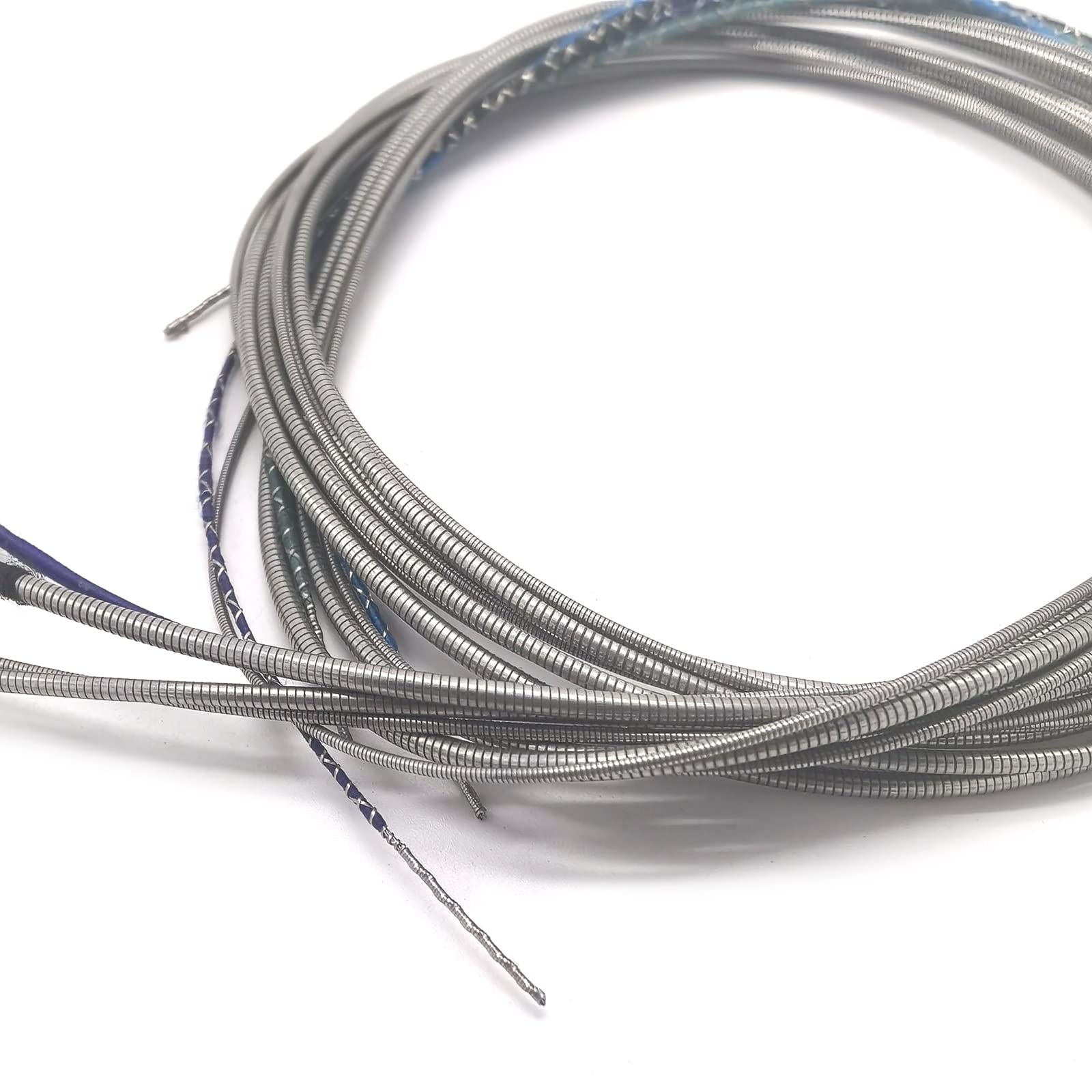 Cellosaiten (A-D-G-C), Stahlkern, Nickel-Chrom-Wicklung mit vernickeltem Kugelkopf für 4/3/1/2, 1/Cellos