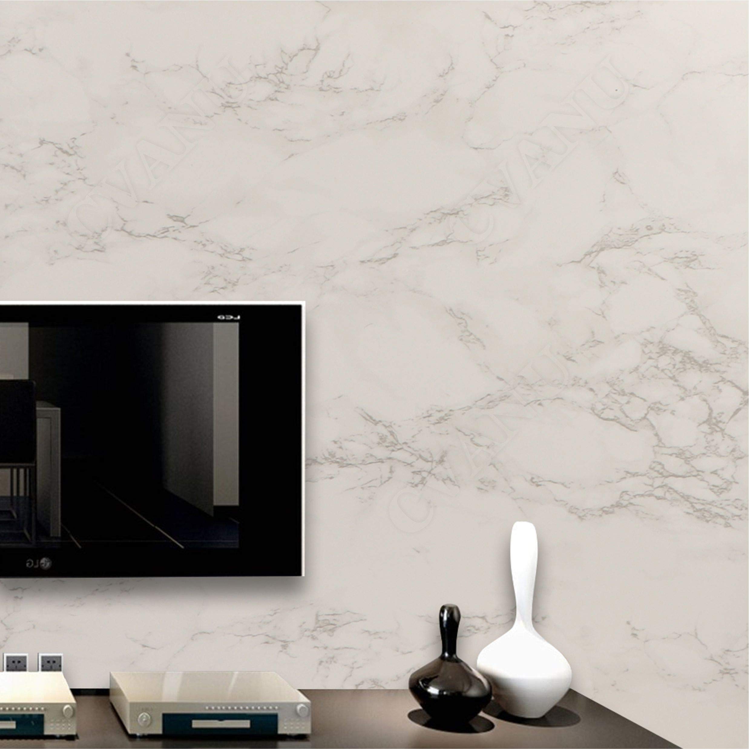 KREEPO Marble Contact Paper Granite Self Adhesive Vinyl Film Marble Vinyl Countertop Peel and Stick Contact Paper Decorative Removable Waterproof Shelf Paper Cv489 24''x96''inch 2