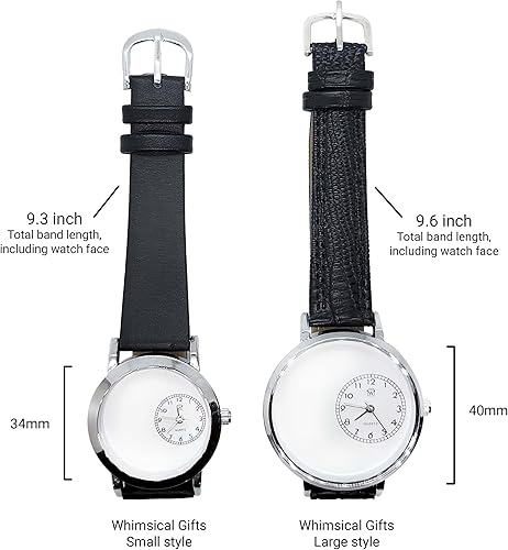 Miniatura 3 de Whimsical Gifts Colección de relojes de manualidades para mujer, punto de cruz, punto de cruz, diseño de ganchillo, novedad única y divertida, hecho