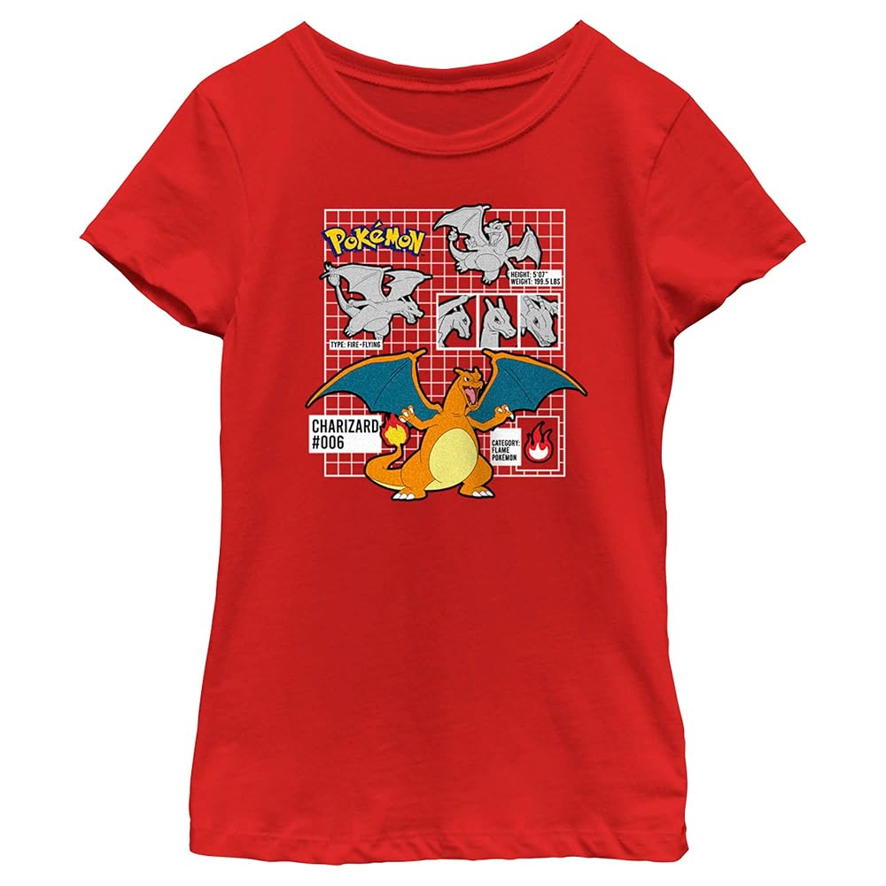 Amazon.com: Pokemon Fifth Sun Girls Poke Charizard Highlight