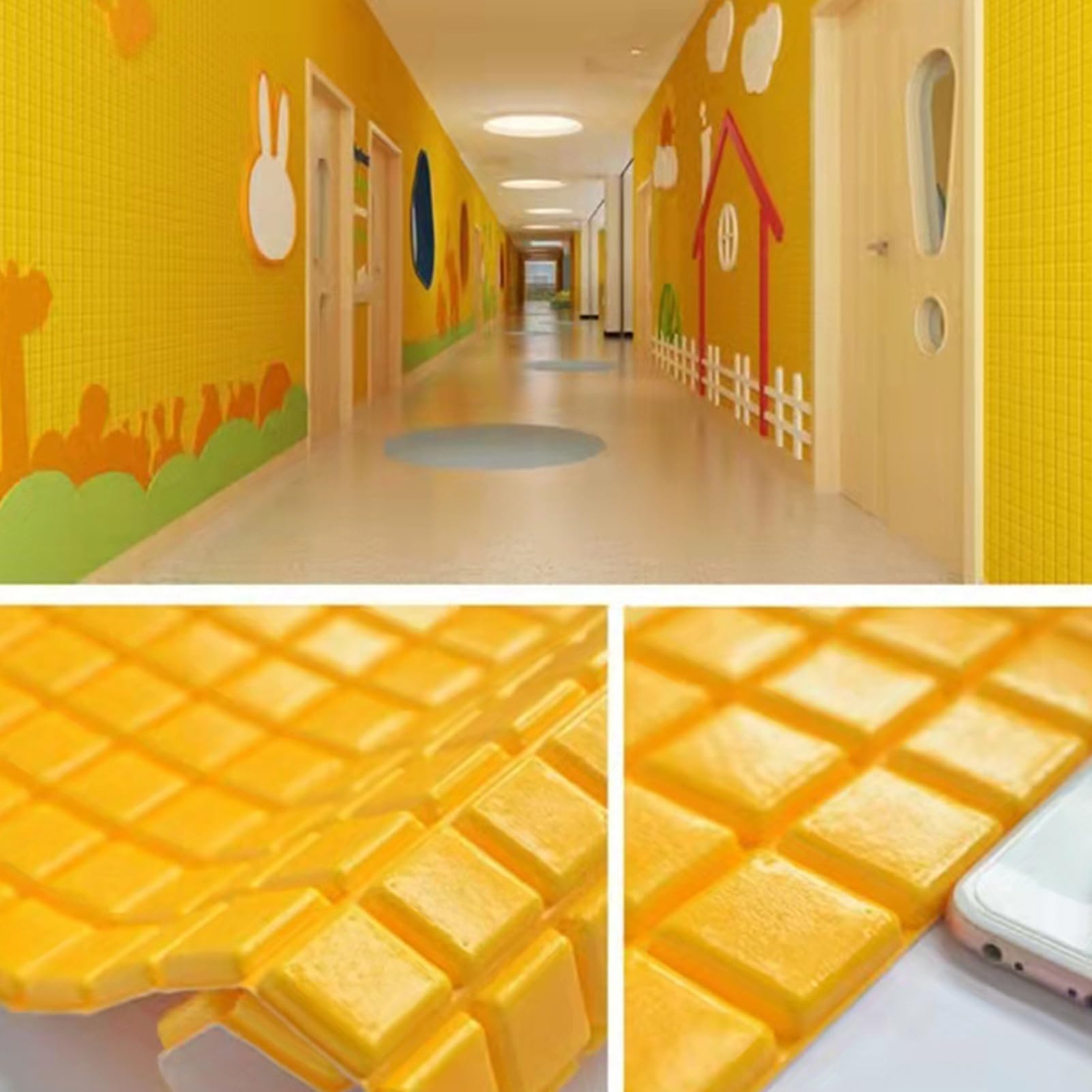 Tapeta z pianki do sypialni, dekoracja ścienna | 20 sztuk piankowy panel