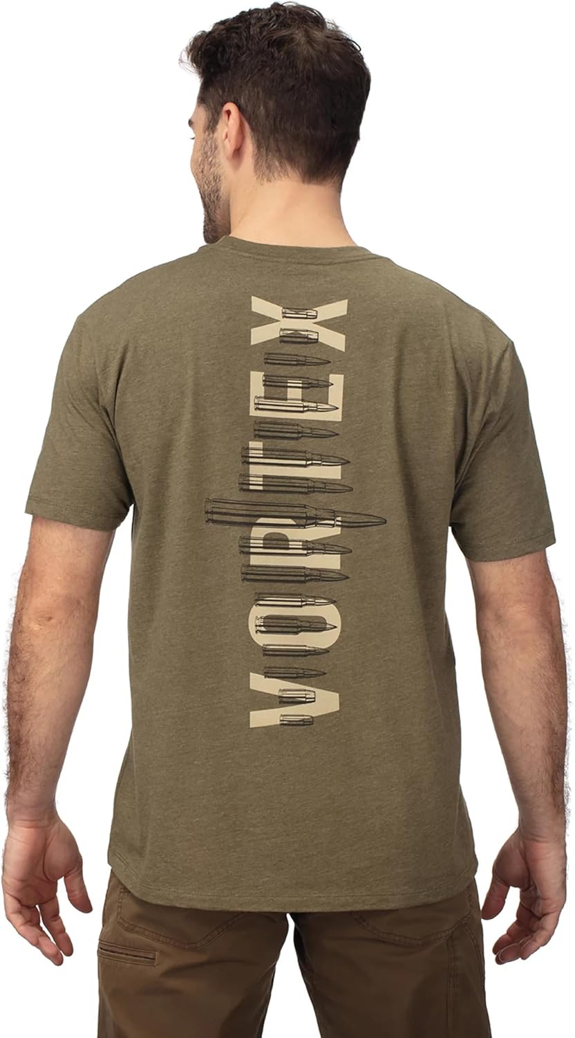 Vortex Men's Cartridge Contrast Short Sleeve T-Shirts - Image 2