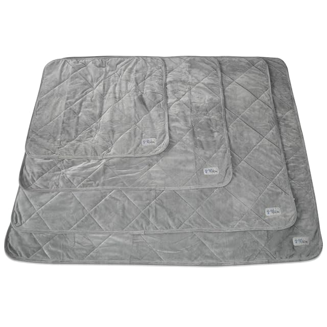 Foto 4 de 7 de PetFusion Premium Plus X-Large Dog Blanket (148 x 122 CM). Reversible Gray Micro Plush. [100% poliéster…