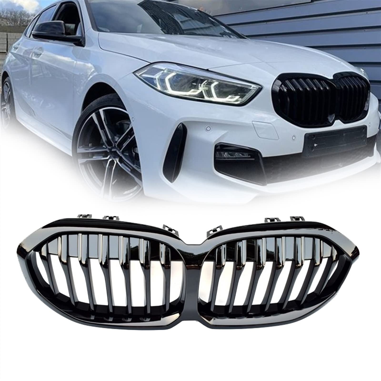 Grilles de course BMW Série 1 F40 pour remplacer l'origine - 8