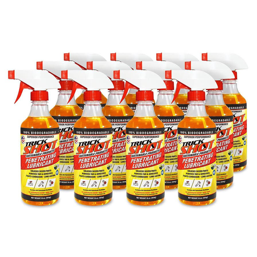 Trick Shot Penetrating Lubricant — 16 oz Pump Sprayer (12 Pack)
