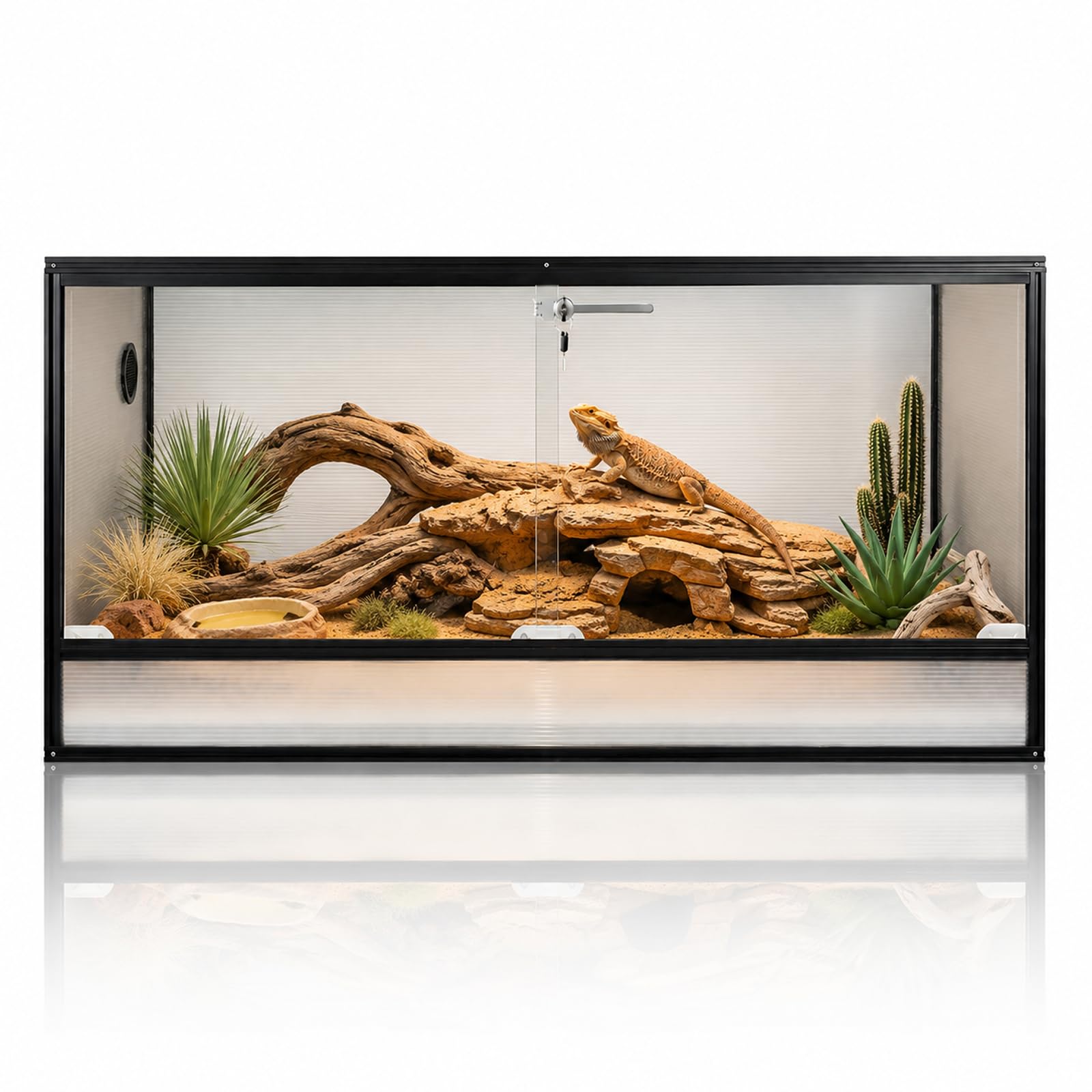 JXXXN 120 Gallon Bearded Dragon Tank
