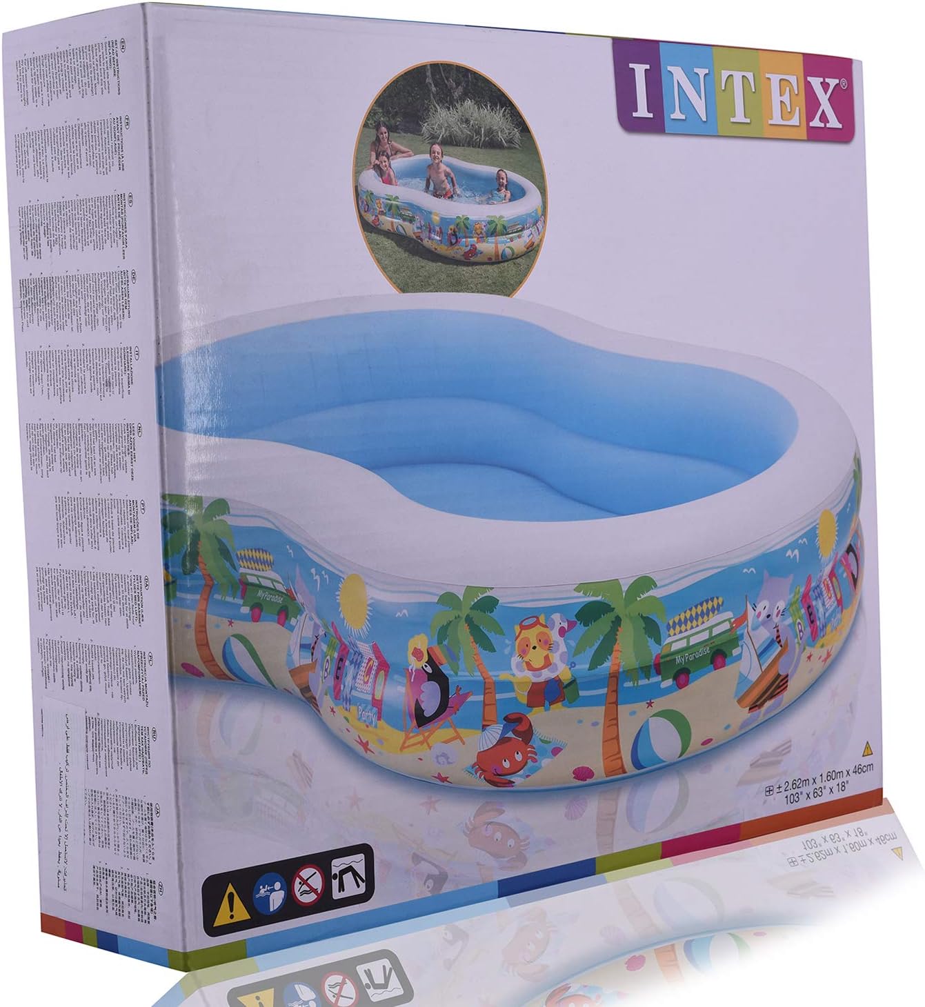 Intex Swim Centre Seashore Pool - 56490