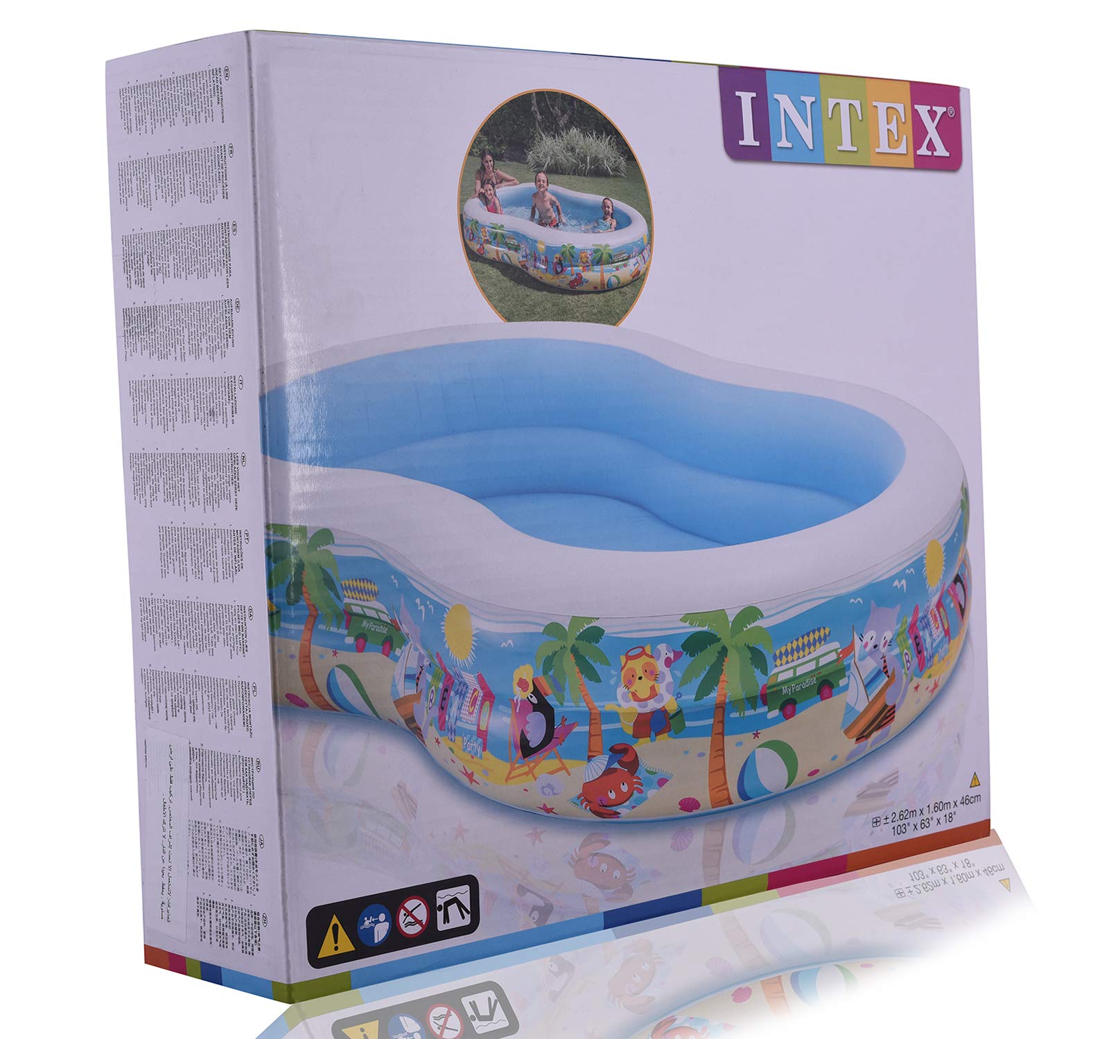 Intex Swim Centre Seashore Pool - 56490