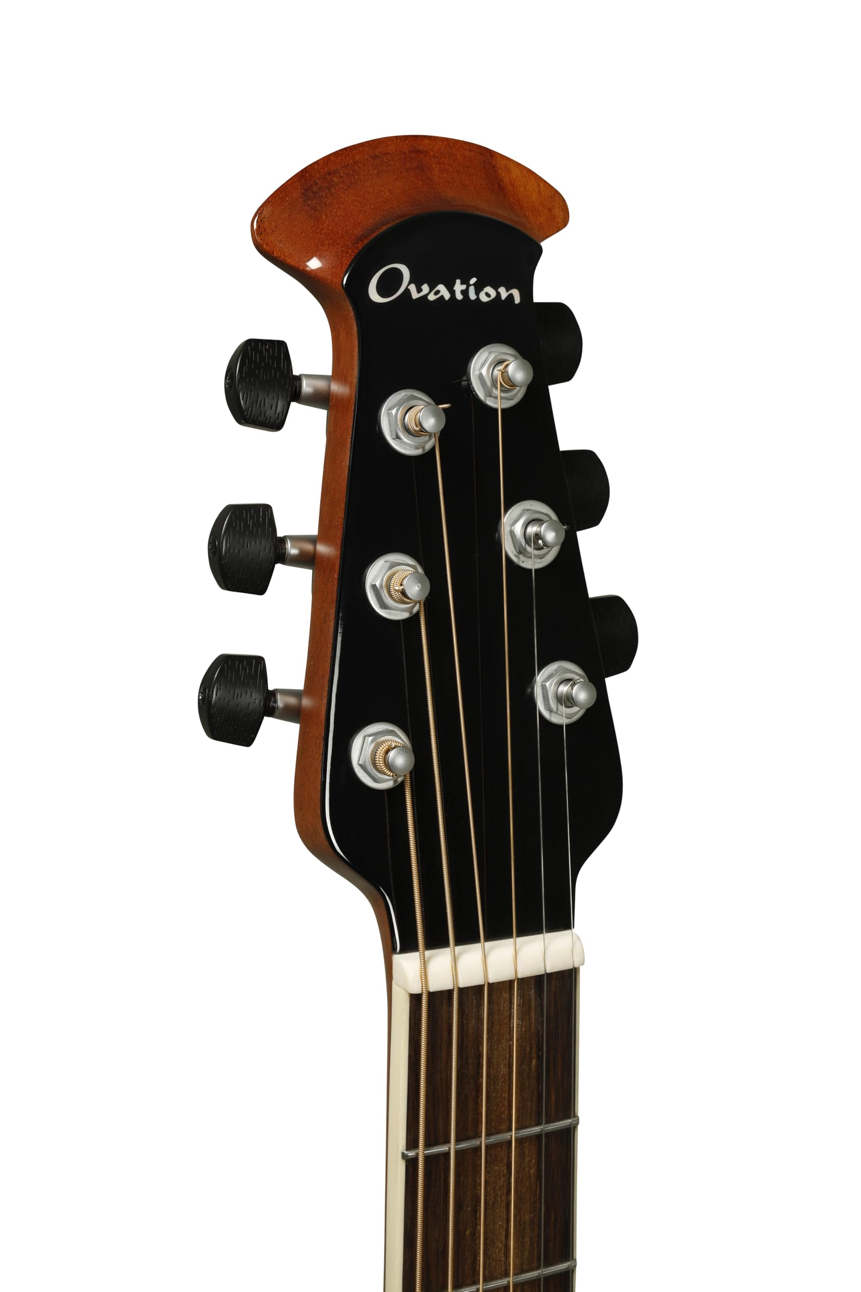 Ovation Chitarra acustica elettrica Pro Series Ultra 1516 Mid Non-Cutaway – Coperta in abete massello di grado A – Body Lyrachord Mid-Depth – con custodia morbida – vernice UV – effetto metallizzato