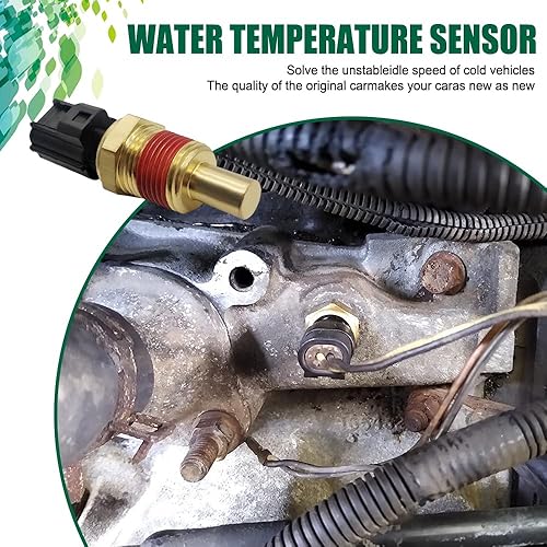 Miniatura 7 de Sensor de temperatura del refrigerante del motor, 56027873 Sensor de temperatura del agua compatible con Dodge Jeep Chrysler