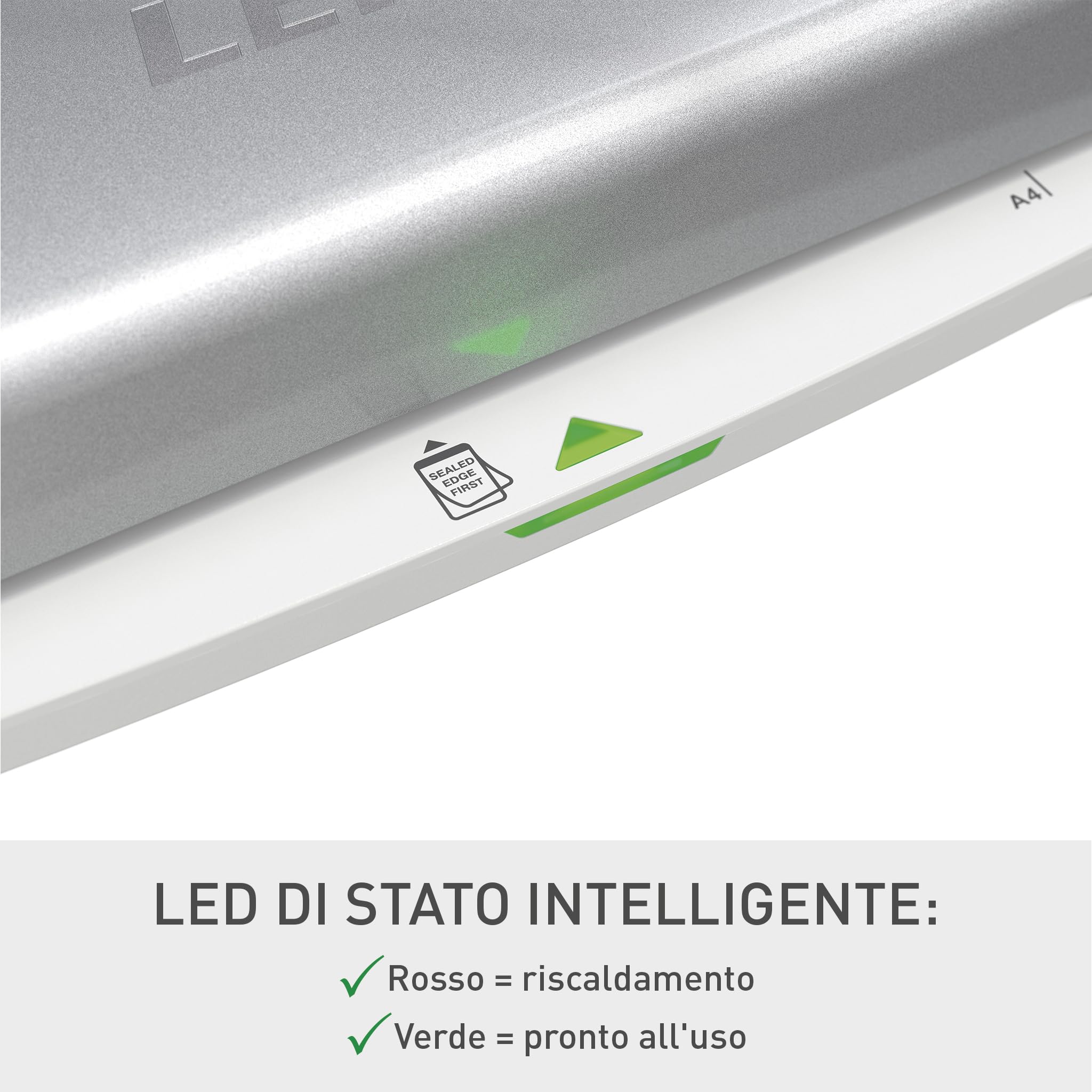 LEITZ iLAM Home Office A3 - 2 rulli - Grigio - 74400089