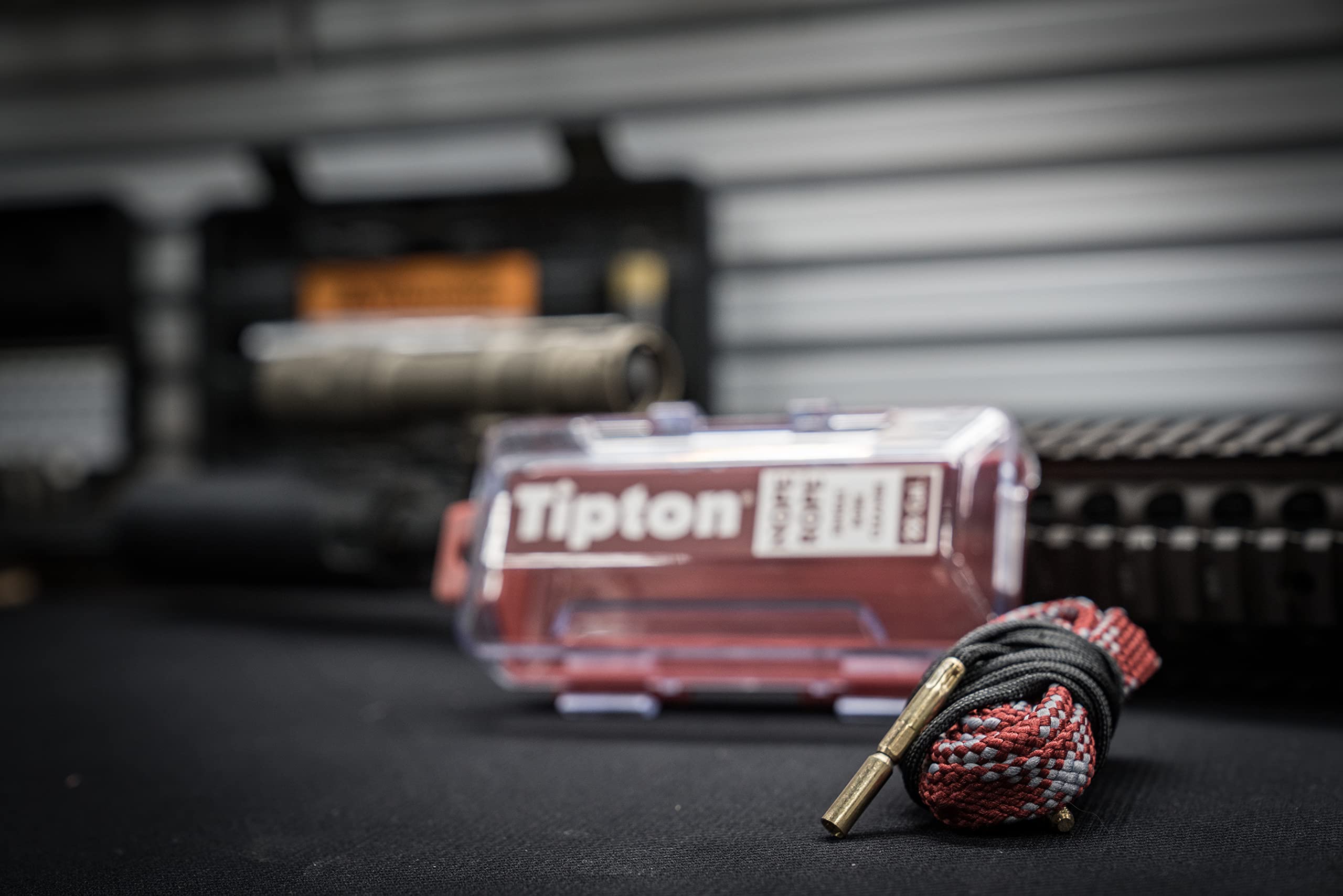 Tipton Nope Ropes - Funi da 9 mm con attacco da estremità a estremità e custodia per manutenzione armi da fuoco