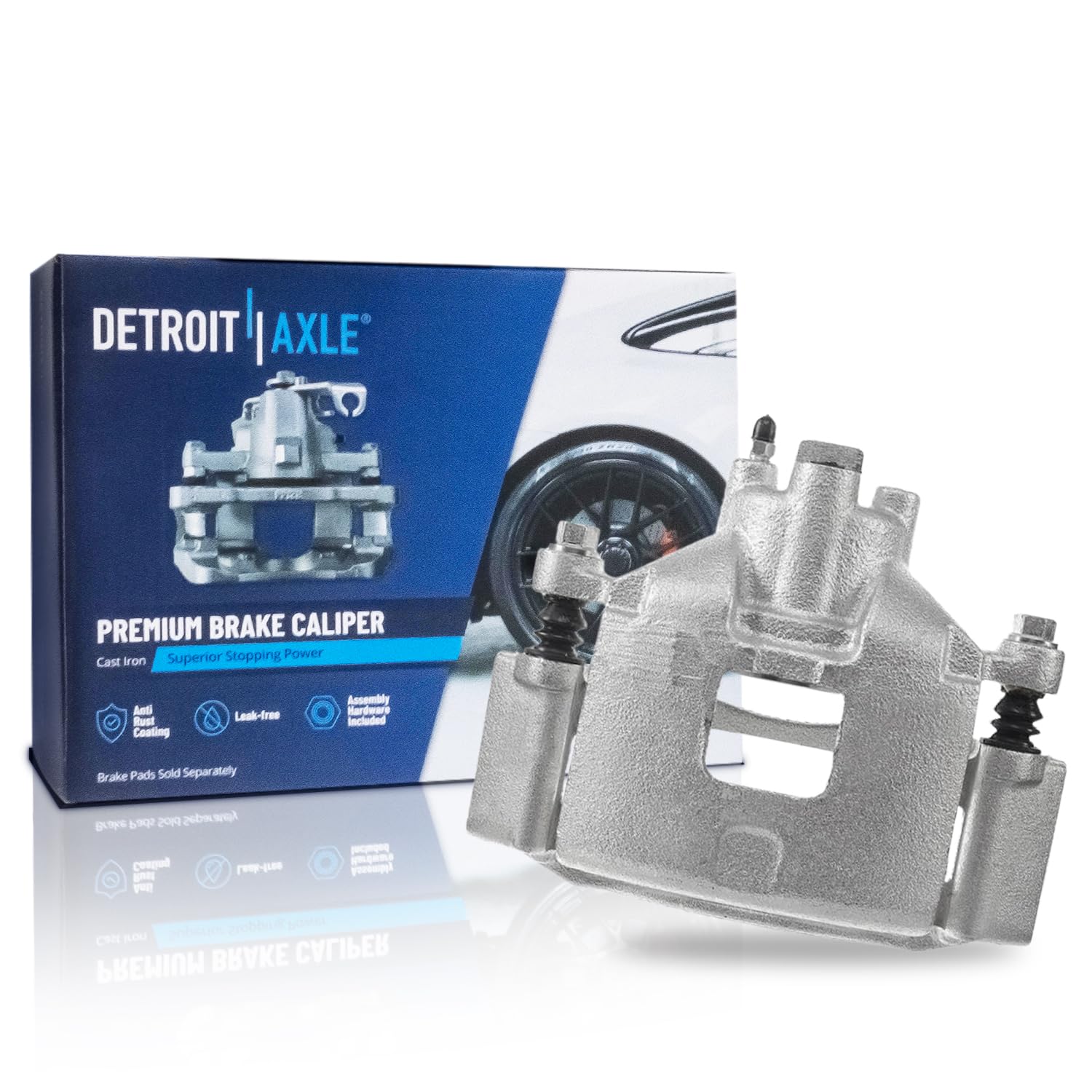 Detroit Axle - Front Right Brake Caliper for Buick LaCrosse Allure