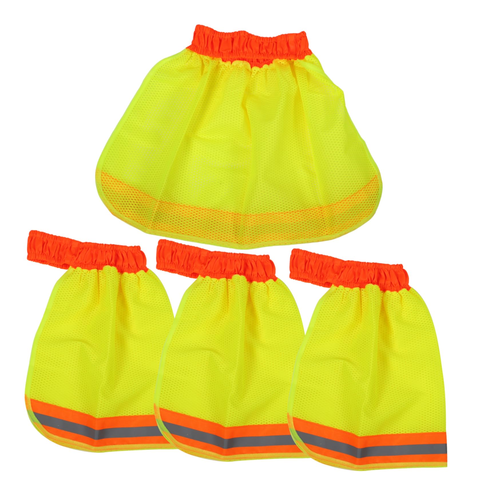 SHINEOFI Casco De Seguridad Reflectante Sol Sombreros para Hombres Visibilidad Casco Protector Parasol Sol Borde Sombrero Duro Parasol Tapa Accesorios De Casco Tela De Sol